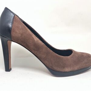 NEW! Franco Sarto Suede & Leather Pump 7.5